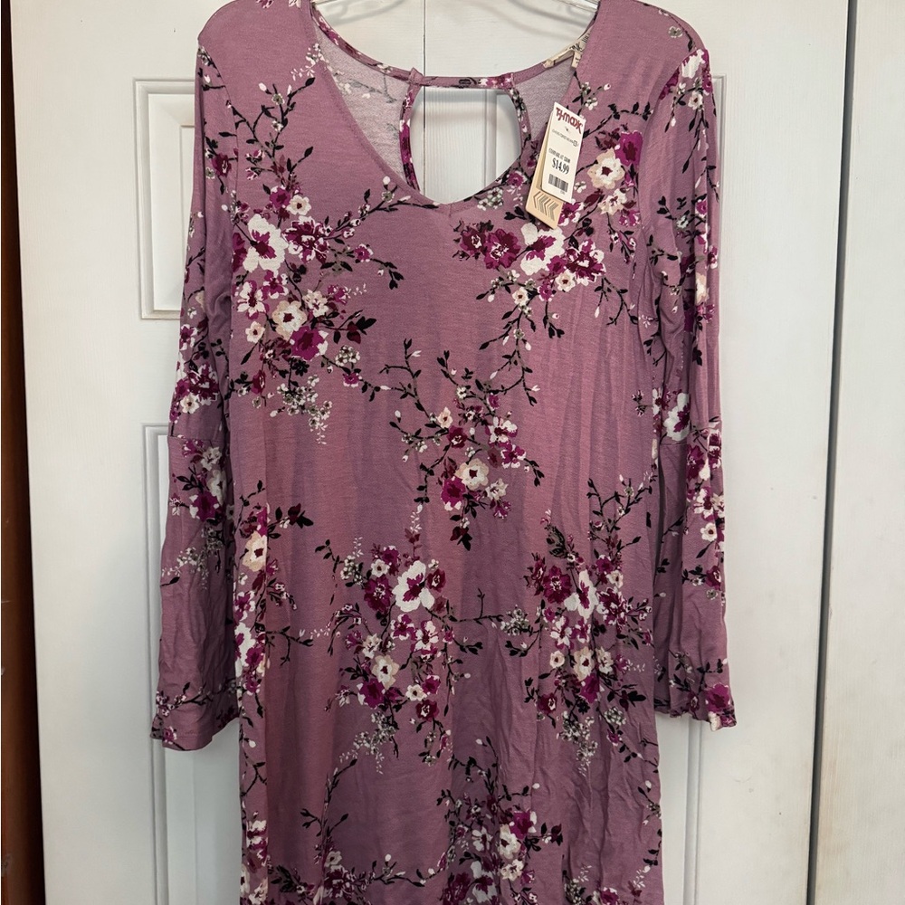 Floral Long Sleeve Dress